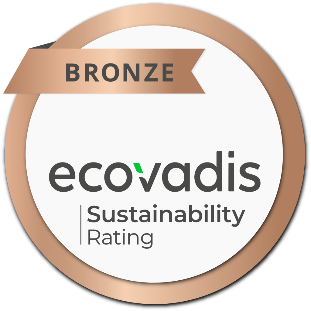 EcoVadis Bronze Medal — Sustainability Rating 2025